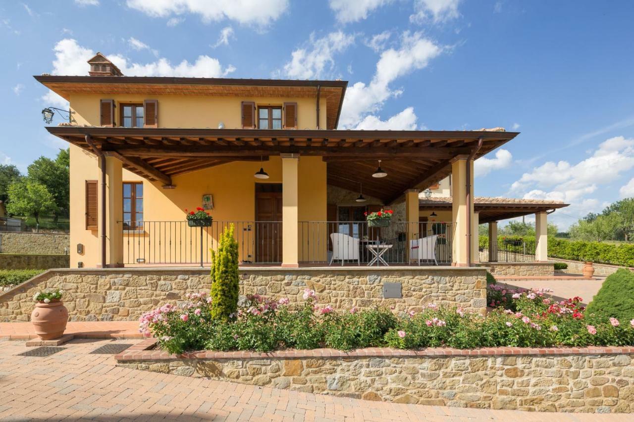 Villa Poggio Pellicciaia Arezzo Exterior foto